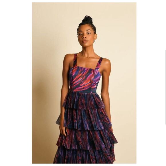 Anthropologie x Hutch - Avani Tiered Dress Size - Picture 3 of 8